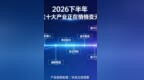 朋友一句话点醒我！2026下半年这十个产业正在悄悄变天