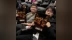 观众午夜排队“求惊吓”，哈尔滨国庆档票房破800万元