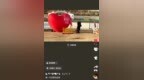 第一次见“熊”当迎宾！网友称在黑龙江一景区路边看到有“人熊”在招手，当事人：用仿真皮草制作，宣传家乡