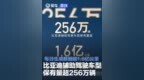 比亚迪辅助驾驶车型保有量超256万 每日生成数据超1.6亿公里
