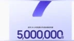 华为HarmonyOS 7发布24小时后累计升级终端设备数突破500万