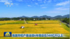 我国早稻产量连续6年稳定在560亿斤以上