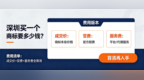 深圳买一个商标要多少钱？费用清单：成交价+官费+服务费全算清