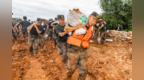 党旗映丹心，风雨砺初心——子弟兵奋战广西抗洪一线