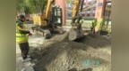 和平二道街更换步道板预计10月6日完工 道桥工人在岗抢抓黄金施工期保畅通