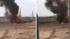 俄军<em>T72</em>坦克爆炸起火 正在参加15万大军战备演习