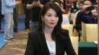 刘涛参加研讨会优雅干练 “西装杀”满满<em>女王</em><em>范</em><em>儿</em>