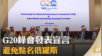 <em>G20</em>峰会发表宣言 避免点名俄罗斯