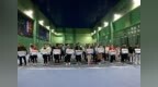 济宁市第十三届全民健身运动会网球团体赛举行