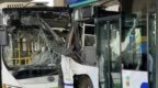济南交警通报公交车相撞：1人腿部骨折，6人轻微骨折