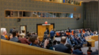 以色列常驻联合国代表在安理会发言时，数十名外交官离场