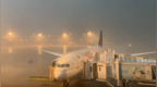 强对流天气造成广州白云机场航站楼停电，目前已恢复