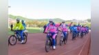 中俄体育大会之中俄自行车跨境骑行活动在绥芬河启动