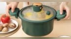 比高压锅安全，煮焖炖煲样样精通，20分钟把肉炖酥烂，省时更入味！