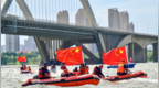 南昌消防开展水上演练 助力2024年中国（南昌）横渡赣江活动