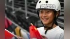 “妈妈说族谱从我这一页开始写”，11岁滑板小将郑好好迎来奥运首秀，加油，小孩姐