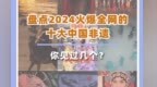 盘点2024火爆网络的十大非遗，你见过几个？