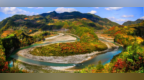 打卡“百里山水画廊”　嘉陵江在甘肃陇南写下壮阔情书