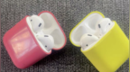 彩壳版苹果初代AirPods耳机曝光：风格酷似iPhone 5C
