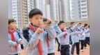 崂山区新时代文明实践中心开展“探秘螳螂拳 传承非遗魂”崂山非遗螳螂拳文化“两创”进校园活动