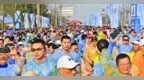 2025南昌鄱阳湖半程马拉松激情开跑（图）