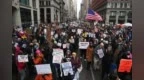 美国的50州达60万人，“反特朗普”大游行全美爆发