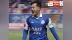 中国足坛惊现40米任意球直接破门！