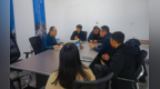 长春市绿园区普阳街道吾悦社区“三问三送”助力企业发展