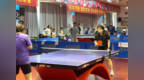合肥市南门小学上城国际分校教工乒乓球夺冠啦！