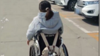 高位截瘫女子反映无障碍车位被频繁占用，管理方：已增设锥形桶