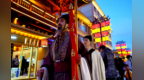与"将军"对诗复原800年前神仙粥　敦煌五一"游"点好玩