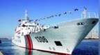 中国海警舰艇编队在钓鱼岛领海巡航