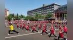 少林小龙武校：武教高托部开展教练教案计划与实效教学一体化检评活动
