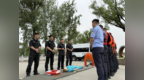 科技赋能水域救援 西安高新警方开展水上飞翼实战训练