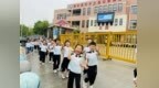 肥东县东方之星幼教集团大班幼小衔接活动：走进小学