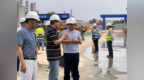 铜陵市铜官区人大常委会调研高新区污水处理厂建设情况