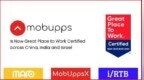 Mobupps荣膺Great Place to <em>Work</em>®认证