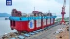 “养殖航母”江门造！“湾区伶仃”号成功下水，奏响新时代“海洋牧歌”