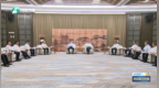 刘宁会见中国电建董事长丁焰章