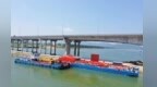 预计7月初“上岗”！赣江流域最大趸船“赣港吉兴号”靠泊峡江港