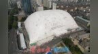 济南首个气承式气膜基坑亮相“洪楼1905”