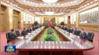 在人民大会堂举行的重要会见，有两个关键词