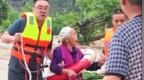 重庆彭水多个乡镇遭暴雨袭击，部分道路中断