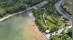 孟家水库游人戏水消暑 乐享清凉夏日