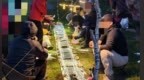 户外团队在内蒙古高山草甸挖4米长沟渠烧烤 林草部门介入调查