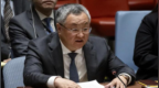 中国代表强烈要求加沙立即持久停火
