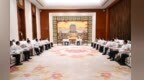 叶建春与中国电建董事长丁焰章举行工作会谈