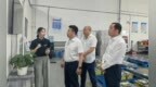 长春市绿园区委副书记、区长高文禄走访服务战略新兴产业重点企业