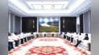 杨震率全国政协考察团在黑龙江省调研 许勤梁惠玲拜会杨震一行 蓝绍敏参加