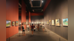 “中国油画名家笔下重大主题艺术写生创作展览活动——中国油画名家笔下的沂蒙山”在山东美术馆开幕